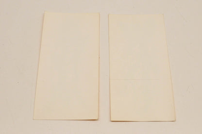 Aftermarket Yellow Team Stickers 4"x8". Qty 2 NOS