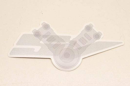 New OEM Suzuki 99950-19279 SV Decal 8"x4". NOS