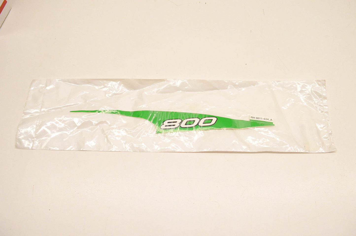 New OEM Arctic Cat 8611-634 Forward "800" Righthand Green Hood Decal NOS