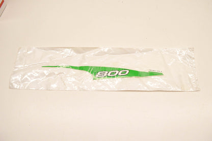 New OEM Arctic Cat 8611-634 Forward "800" Righthand Green Hood Decal NOS