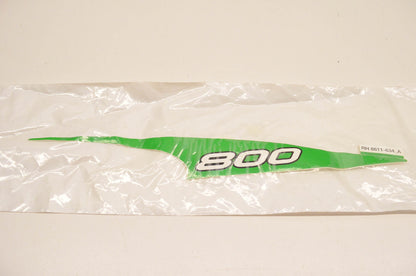New OEM Arctic Cat 8611-634 Forward "800" Righthand Green Hood Decal NOS