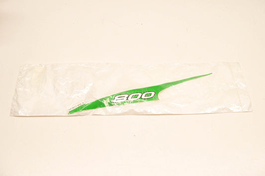 New OEM Arctic Cat 8611-635 Forward "800"Lefthand Green Hood Decal NOS