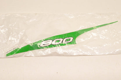 New OEM Arctic Cat 8611-635 Forward "800"Lefthand Green Hood Decal NOS