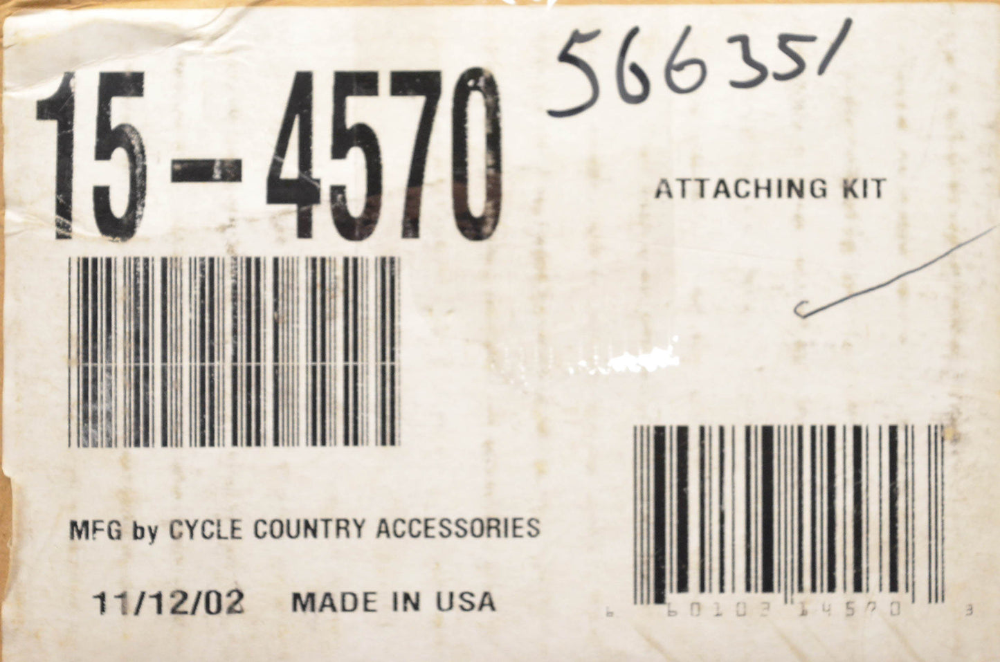 Cycle Country 15-4570 ATV Blade Mount Kit NOS