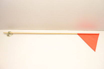 Kwic Tek SAF-3 Orange Triangle Safety Flag With Suction Cup NOS
