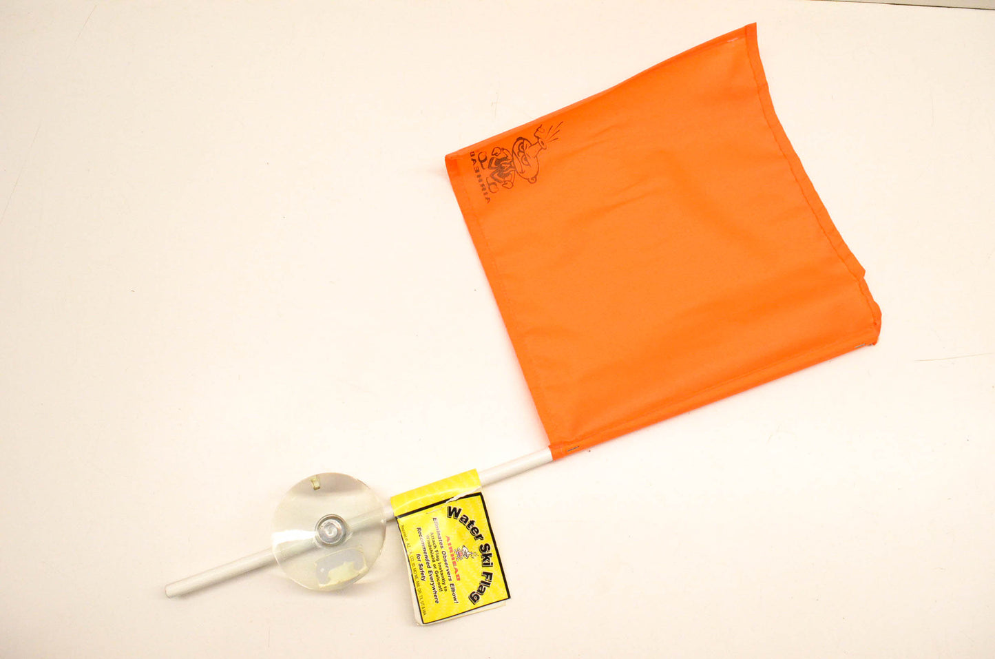 Kwic Tek SAF-1 Orange Airhead Water Ski Flag NOS