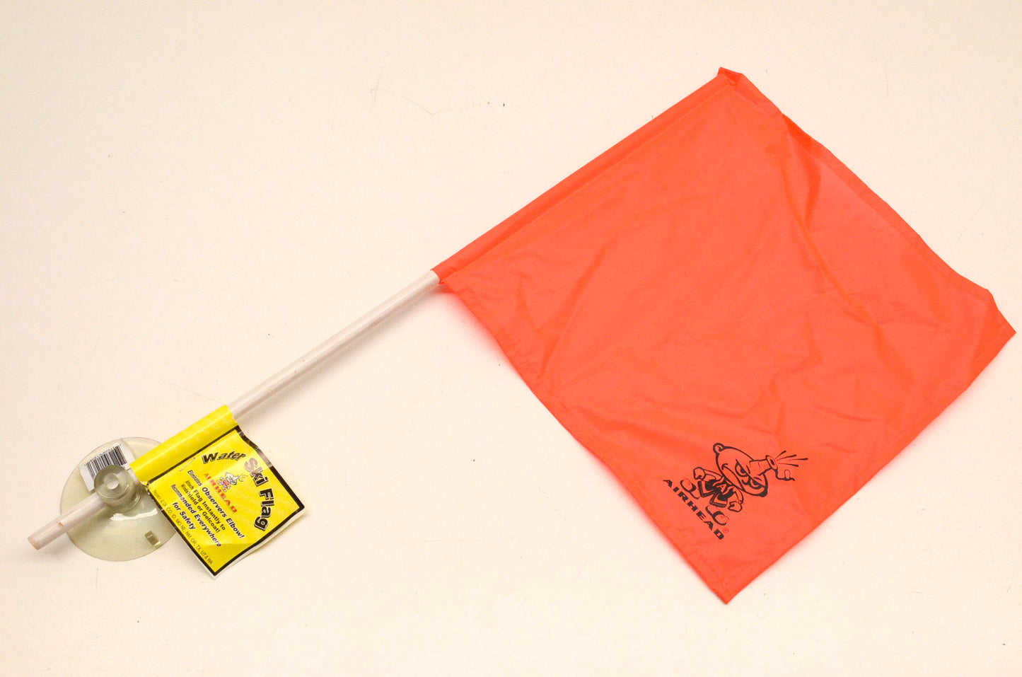 Kwic Tek SAF-1 Bright Orange Airhead Water Ski Flag NOS