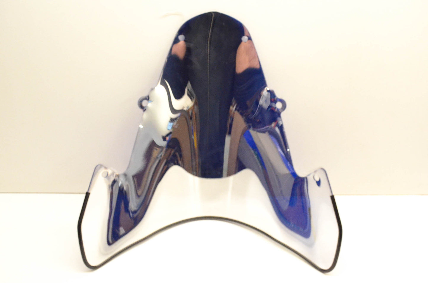 Sportech 45501046 V Flow Blue Chrome Windscreen NOS