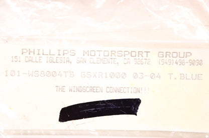 Lockhart Phillips 101-WS8004TB Blue Tinted Windscreen NOS