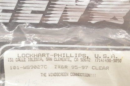 Lockhart Phillips 101-WS9027C Clear Windscreen NOS