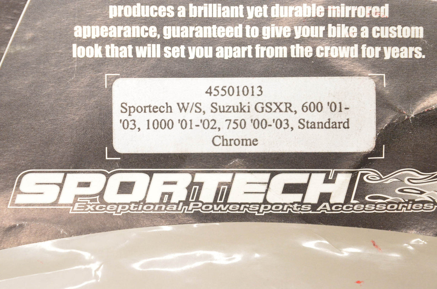 Sportech 45501013 Chrome Windscreen NOS