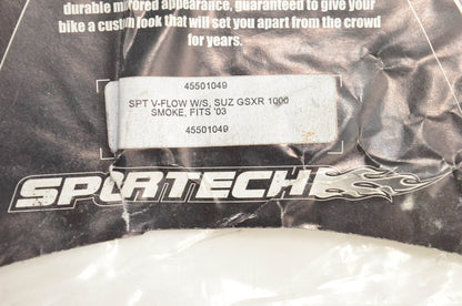 Sportech 45501049 V Flow Smoke Tint Windscreen NOS