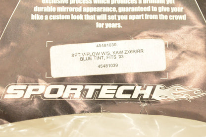 Sportech 45481039 V Flow Blue Tint Windscreen NOS