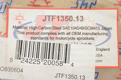 JT Sprockets JTF1350-13, PO930604 Sprocket NOS