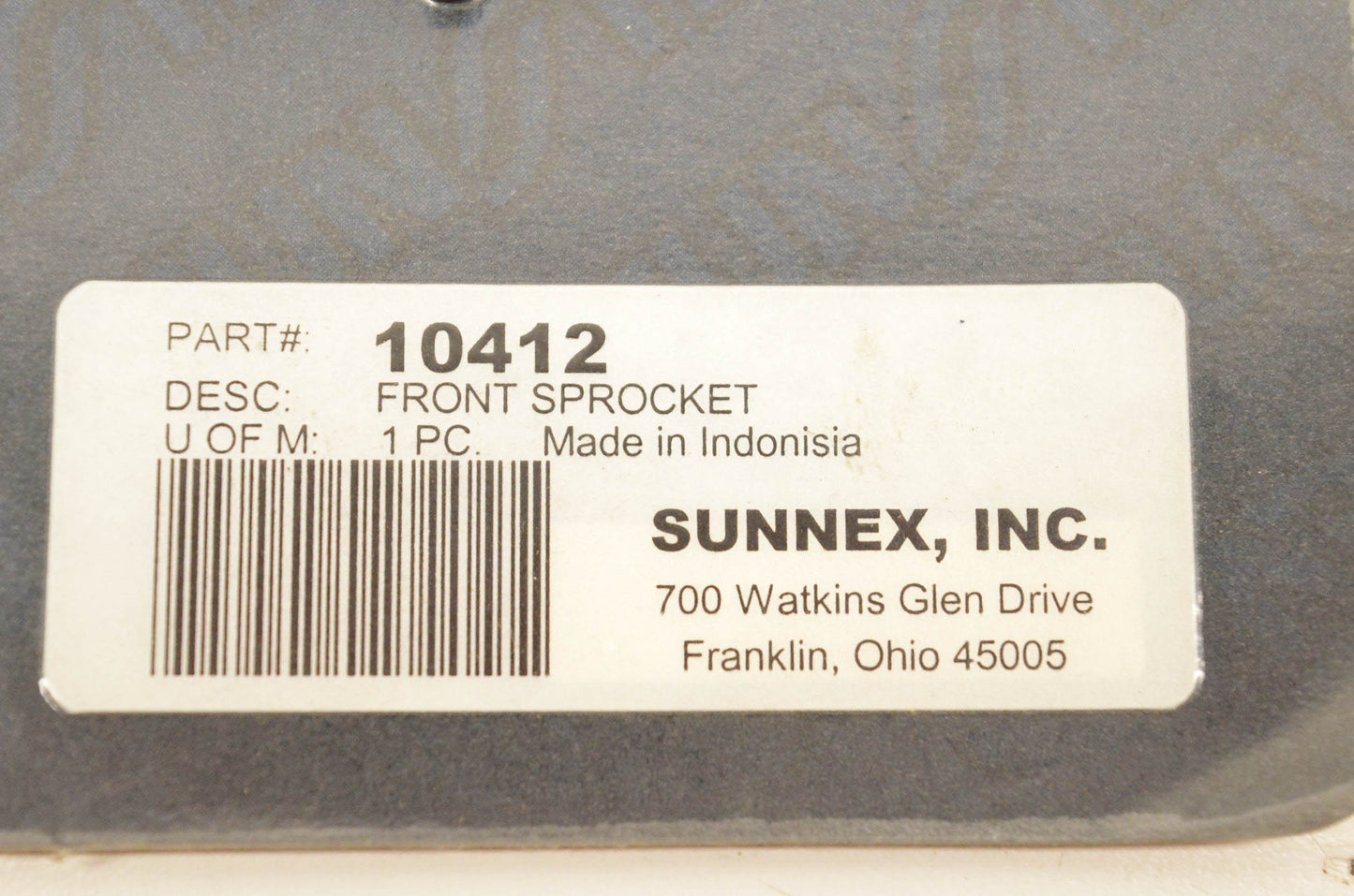 Sunstar 10412 Front Sprocket NOS