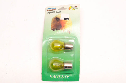 Eagleye Auto Tech S25 S25 BA15S Yellow 12V 32CP Bulbs Qty 2 NOS