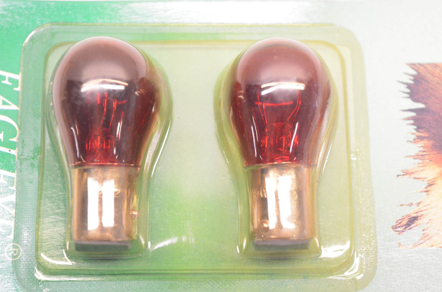 Eagleye Auto Tech S25 S25 BAY15D Red 12V 21/5W Bulbs Qty 2 NOS