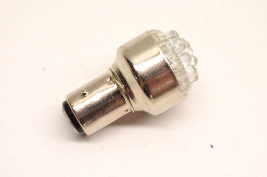 Emgo 48-67745 1157 12v Extra Bright Clear Glow LED Bulb NOS