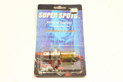 Wixtech 43122 Super Spots Xenon Boost Halogen H4 Hyper Yellow Prism Bulb NOS