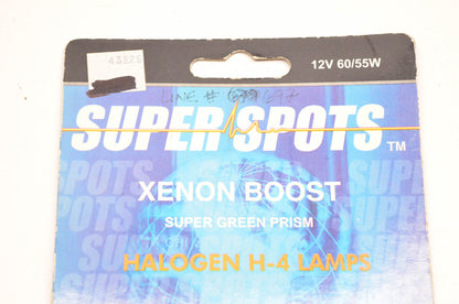 Wixtech 43229 Super Spot Xenon Boost Halogen H4 Super Green Prism Bulb NOS