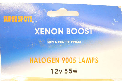 Wixtech 43095 Super Spots Xenon Boost Halogen 9005 Super Purple Prism Bulb NOS