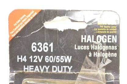 Eiko 6361-BP Heavy Duty Halogen H4 Replacement Bulb NOS