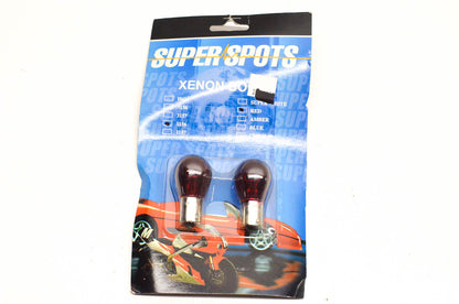 Wixtech 1156 Xenon Boost Red Replacement Bulbs Qty 2 NOS