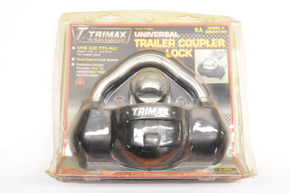 Trimax UMAX100 Universal Trailer Coupler Lock NOS