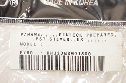 HJC HHJ20G3M01500 Pinlock Prepared RST Silver Shield NOS