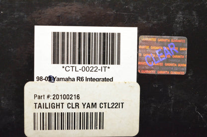 Clear Alternatives CTL-0022-IT, 20100216 Clear Tailight Assembly NOS