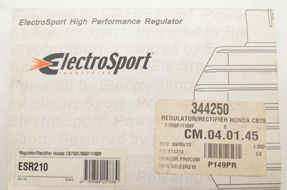 ElectroSport ESR210, 344250 Regulator Rectifier Unit NOS