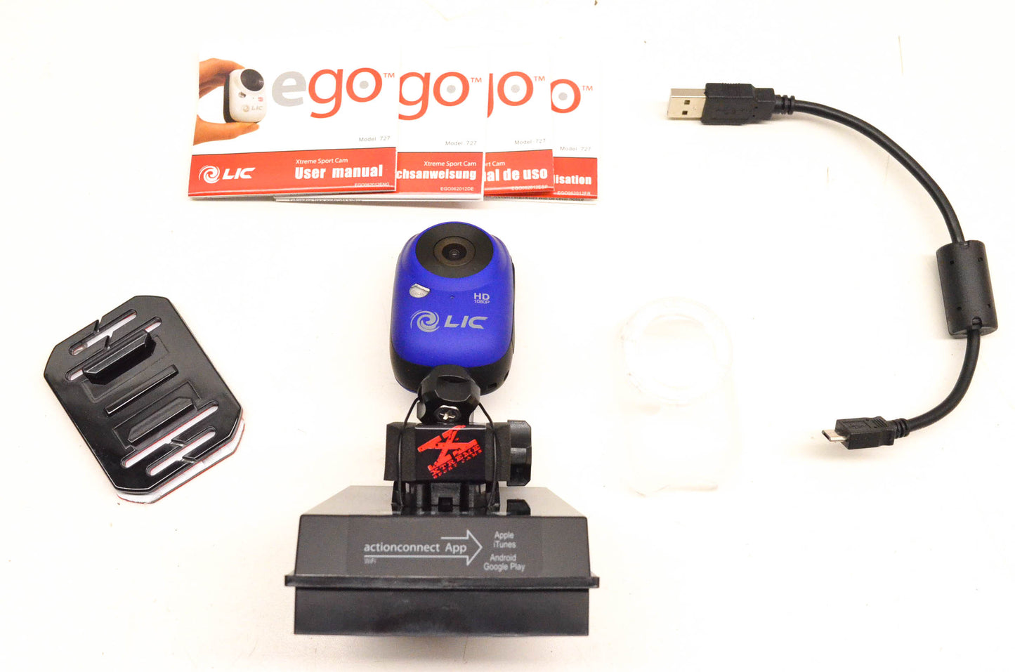 Liquid Image A0017374, 727 EGO Blue Xtreme Sport Cam NOS
