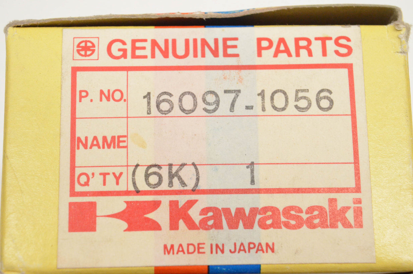 New OEM Kawasaki 16097-1056 Oil Filter Assembly NOS