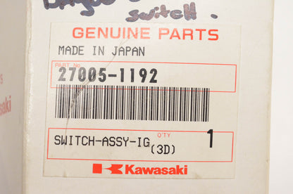 New OEM Kawasaki 27005-1192 Ignition Switch Assembly NOS