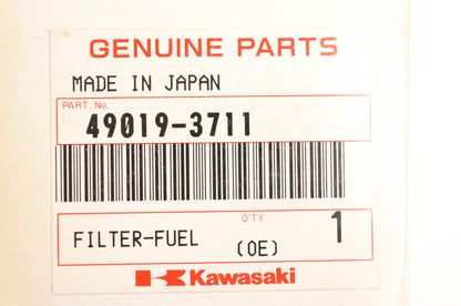 New OEM Kawasaki 49019-3711 Fuel Filter NOS