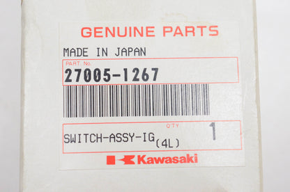 New OEM Kawasaki 27005-1267 Ignition Switch Assembly NOS
