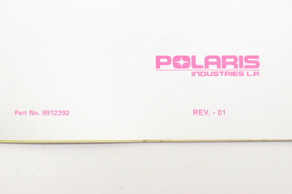OEM Polaris 9912292, B924058 1992 SL650 Parts Manual