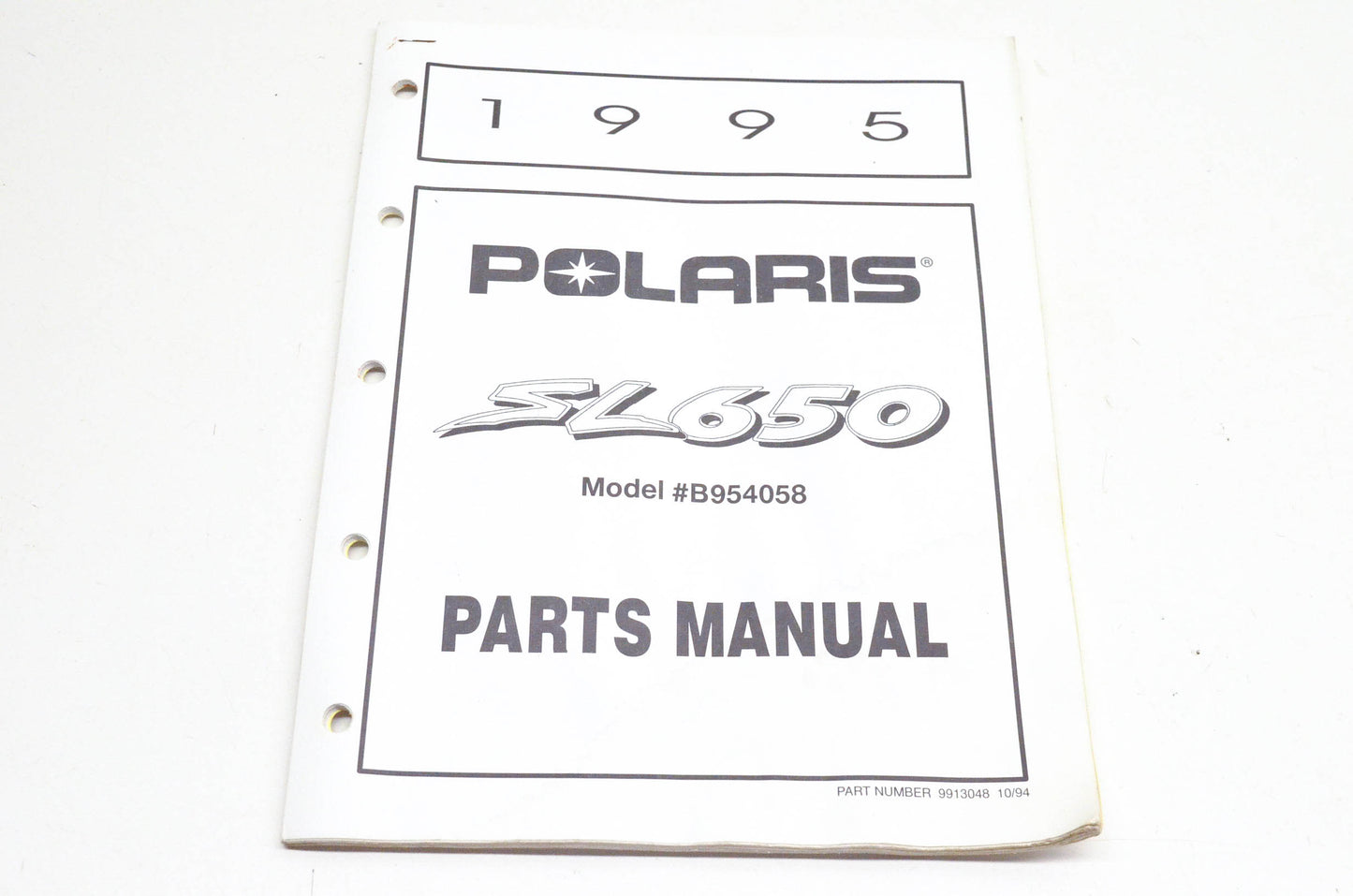 OEM Polaris 9913048, B954058 1995 SL650 Parts Manual