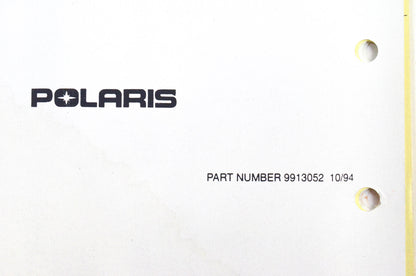 OEM Polaris 9913052, B954070 1995 SL750 Parts Manual