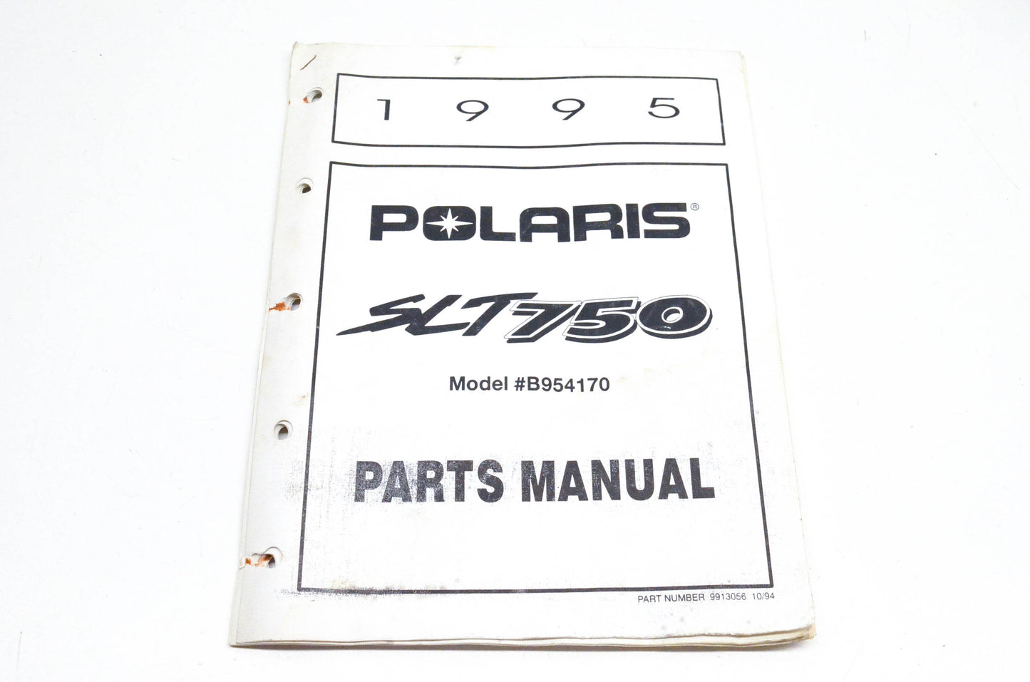 OEM Polaris 9913056 1995 SLT750 Parts Manual