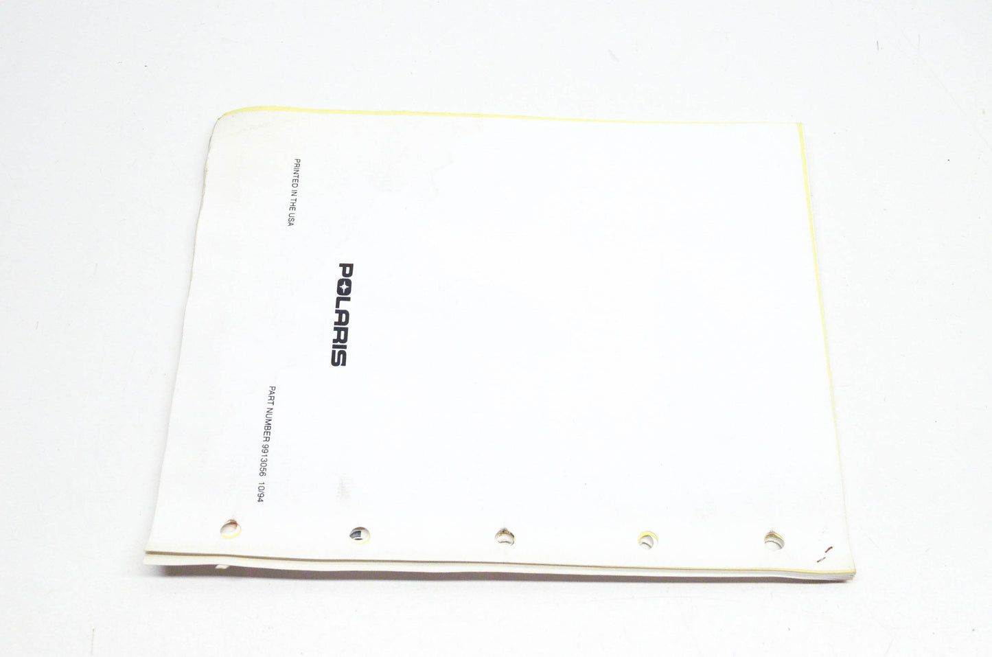 OEM Polaris 9913056 1995 SLT750 Parts Manual