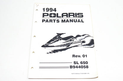 OEM Polaris 9912699 1994 SL650 Parts Manual