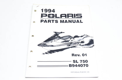 OEM Polaris 9912701 1994 SL750 Parts Manual