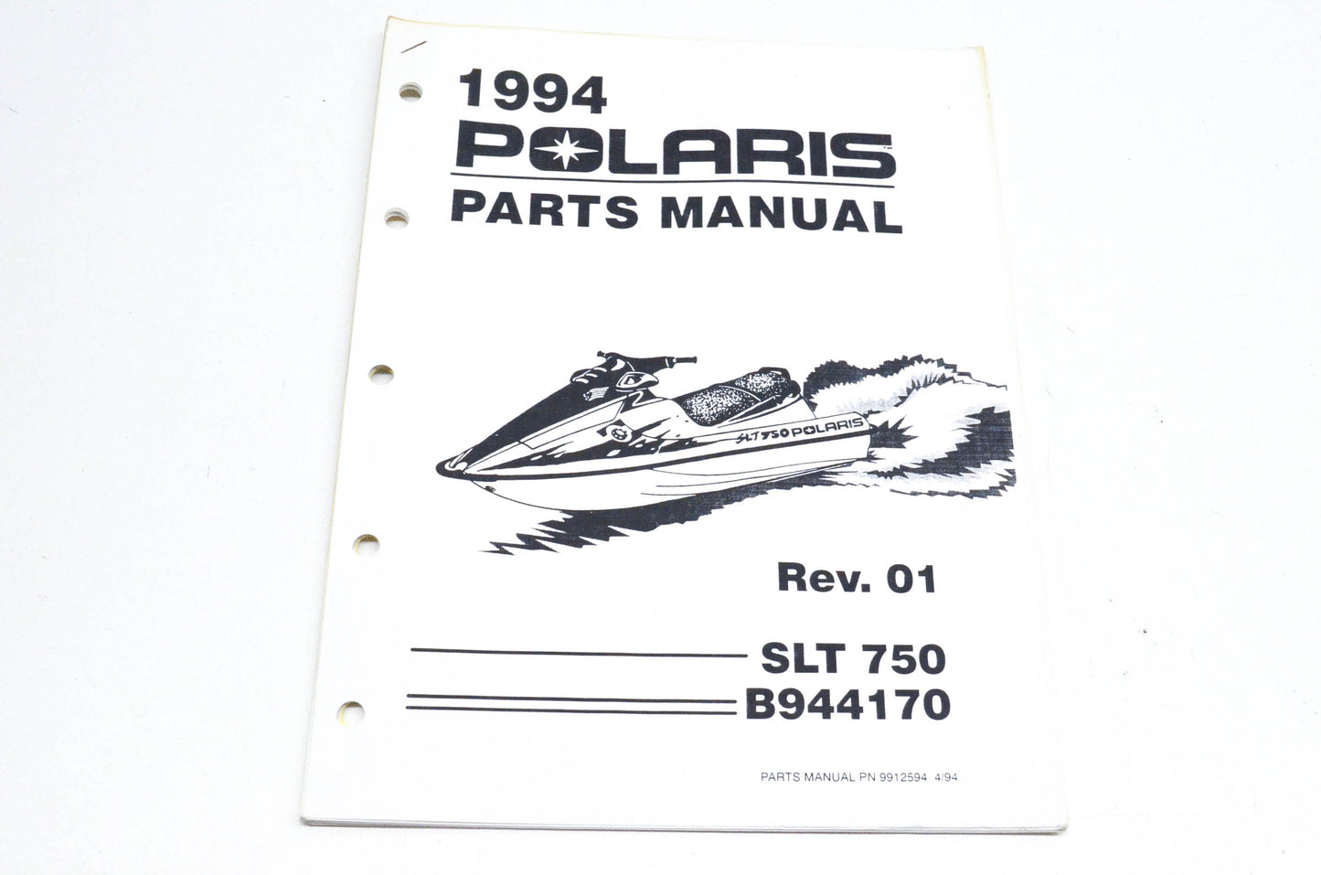 OEM Polaris 9912594, B944170 1994 SLT750 Parts Manual