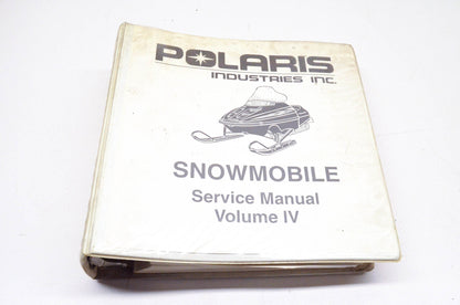 OEM Polaris 1999 Snowmobile Service Manual Volume 4 And Wallchart Packet