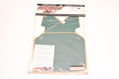 N Style N05-155, 54-2753, 542753 Pre Cut Number Plate Green Background Kit NOS
