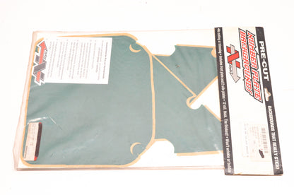 N Style N05-155, 54-2753, 542753 Pre Cut Number Plate Green Background Kit NOS