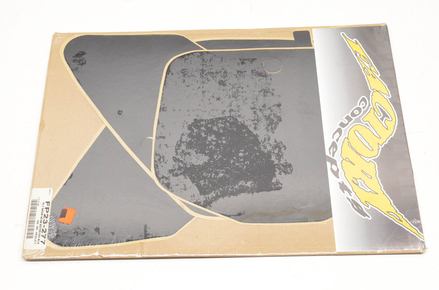 Factory Concepts FP23-277 Pre Cut Number Plate Black Background Kit NOS