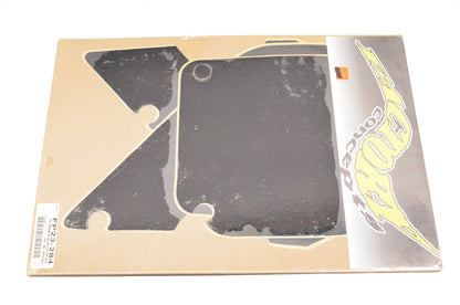Factory Concepts FP23-284 Pre Cut Number Plate Black Background Kit NOS