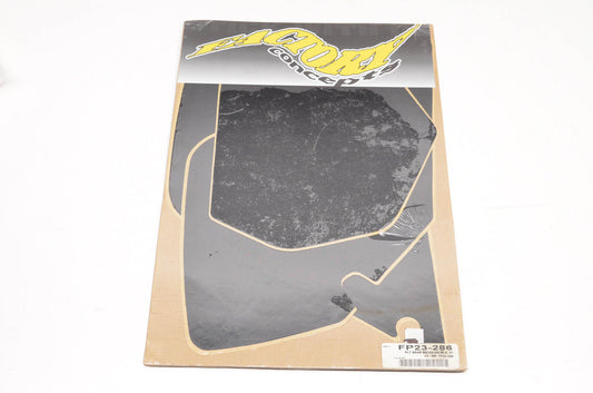 Factory Concepts FP23-286 Pre Cut Number Plate Black Background Kit NOS